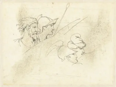 Studies van antieke krijgers