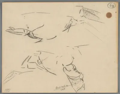 Studies van de scharen van kreeften