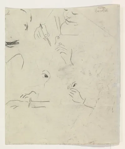 Studies van handen en ogen