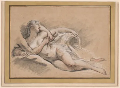 Study after Apollo Revealing his Divinity before the Shepherdess Isse