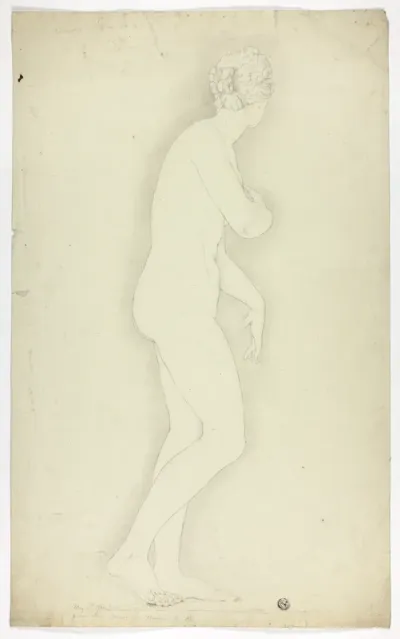 Study after Statue of Venus de' Medici
