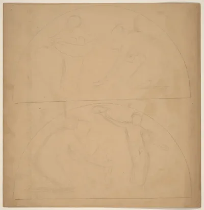 Study for a Border Design [verso]