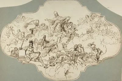 Study for a Ceiling Panel