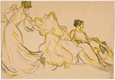 Study for a Decoration for the Salle des Fêtes of the Town Hall of Paris's 11th arrondissement