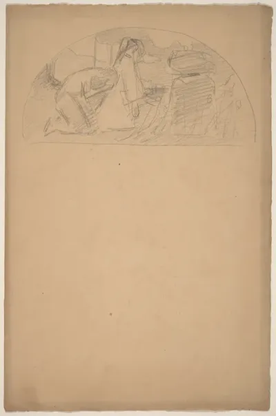 Study for a Lunette