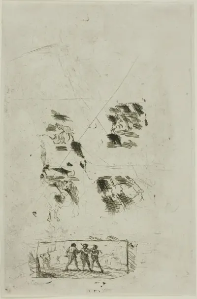 Study for a Scene with Brigands
