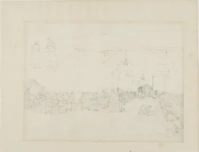 Study for Dining Hall, Asylum