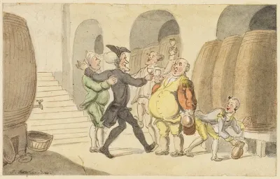 Study for Dr. Syntax made Free of the Cellar
