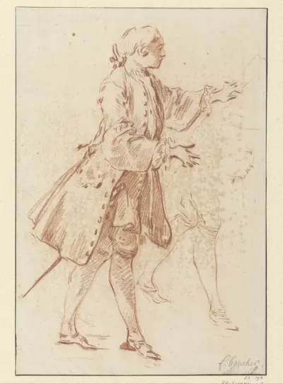 Study for Lélie unmasking Mascarille