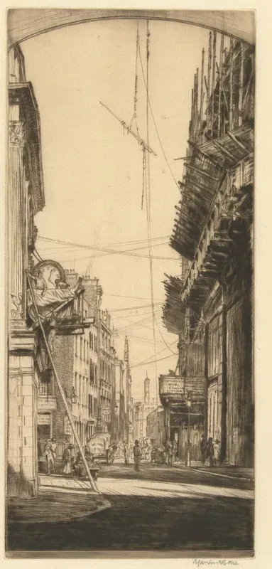 Study for Liberty's Clock