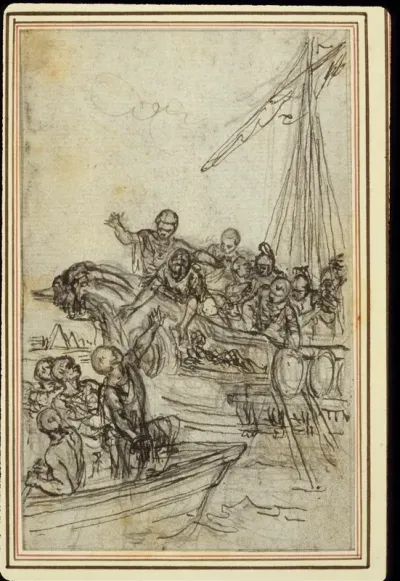 Study for Lucain's "La Pharsale", Canto VIII
