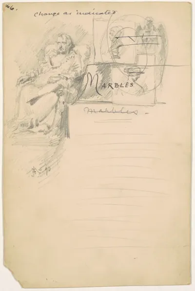 Study for "Marbles"