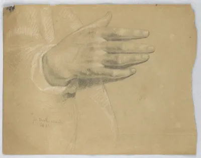 Study for "Martha Reprove", February
