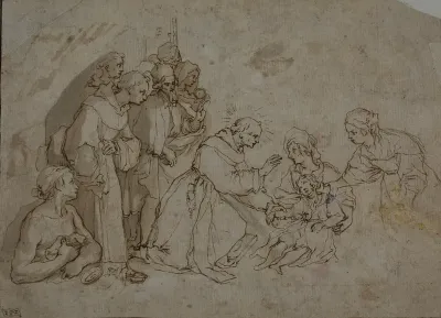 Study for Miracle of Saint Bernardino of Siena