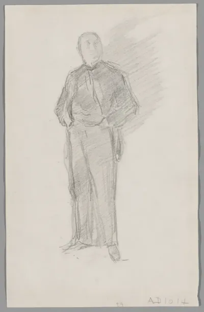 Study for Portrait of Thomas Way