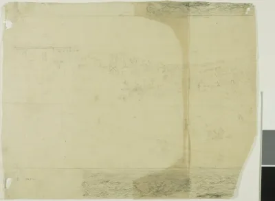 Study for San Francisco, far left section