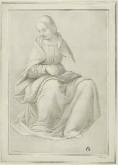 Study for Seated Figure of a Woman