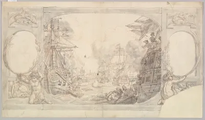 Study for the "Attack on Copenhagen"
