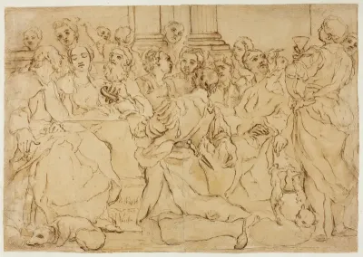 Study for the Marriage at Cana
