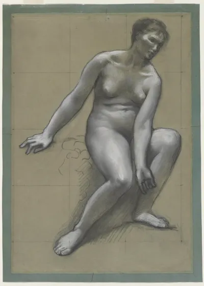 Study for the Mother in The Fisherman's Family