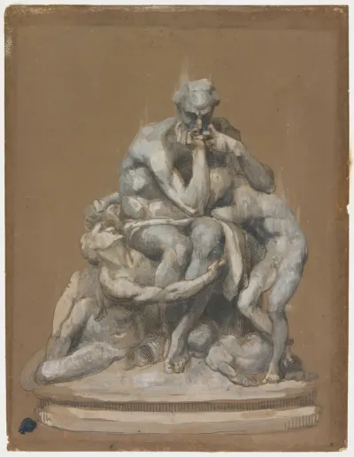 Study for the Sculpture Ugolino and His Children