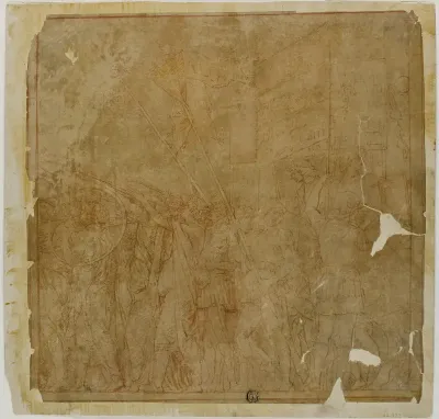 Study for the Triumphs of Julius Caesar: Canvas No. I