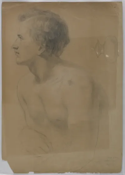Study for "Tribute Money", July
