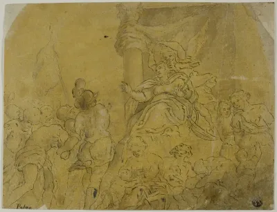 Study for Venice, Crowned by Victory, Receiving Her Subject Peoples
