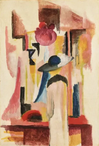 Study of a bright shop window