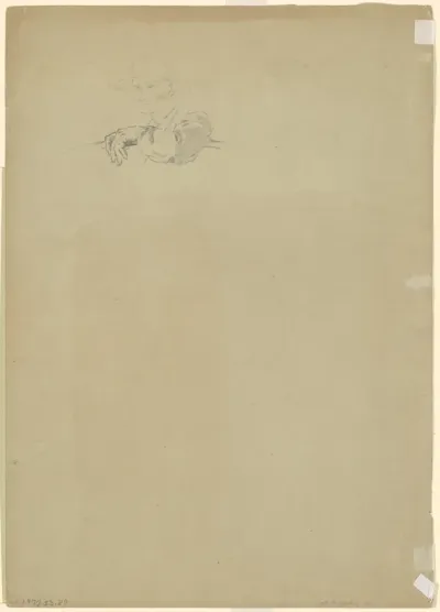 Study of a Farmer [verso]