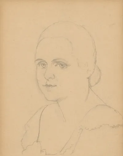 Study of a Female Head 3.