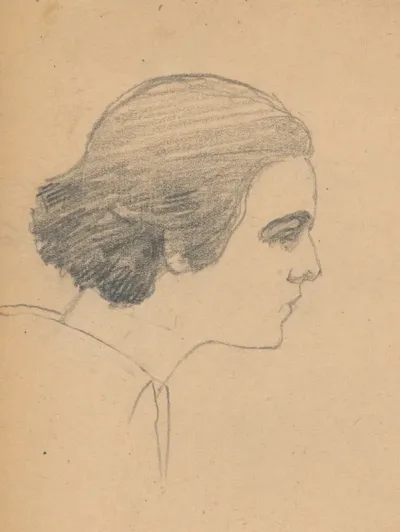 Study of a Female Head 4.