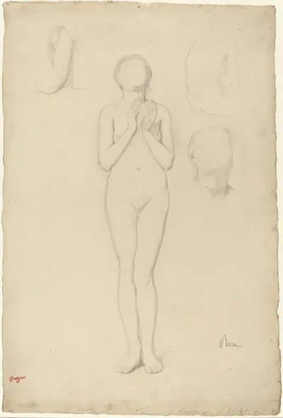 Study of a Female Nude