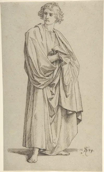 Study of a Male Figure