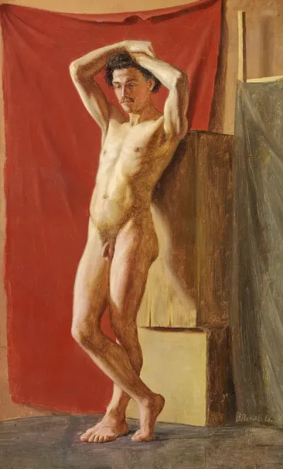 Study of a man.