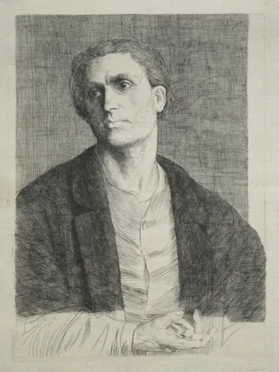 Study of a Man's Head