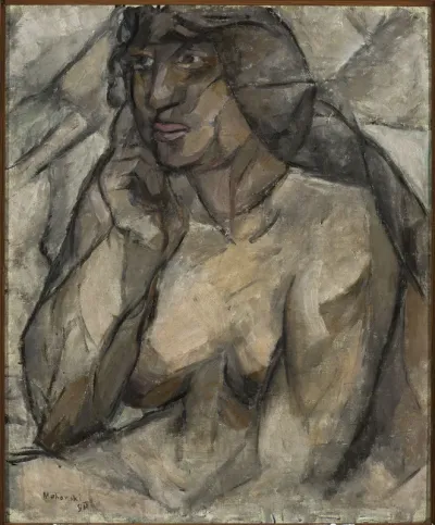 Study of a nude (Female half-nude)