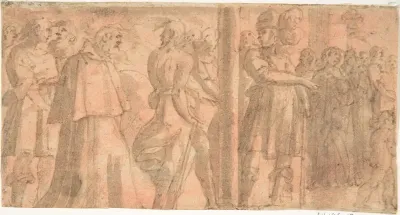 Study of a Scene of Martyrdom