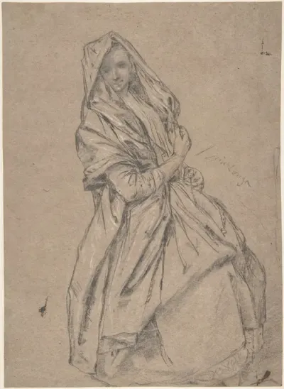 Study of a Seated Woman