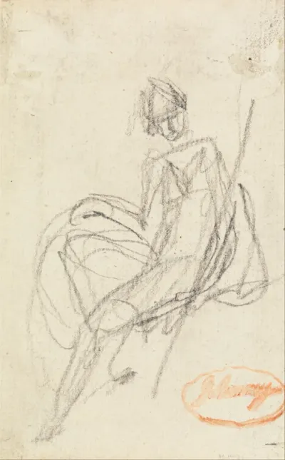 Study of a Seated Woman