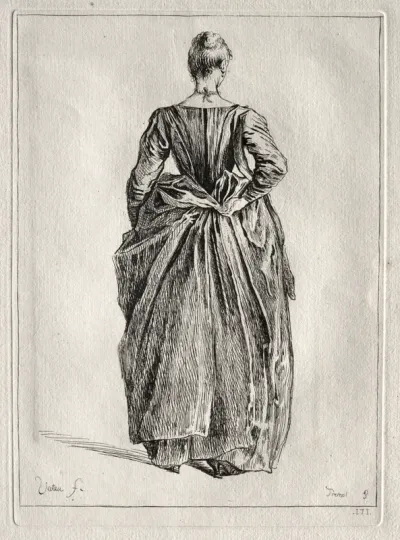 Study of a Woman from the Back