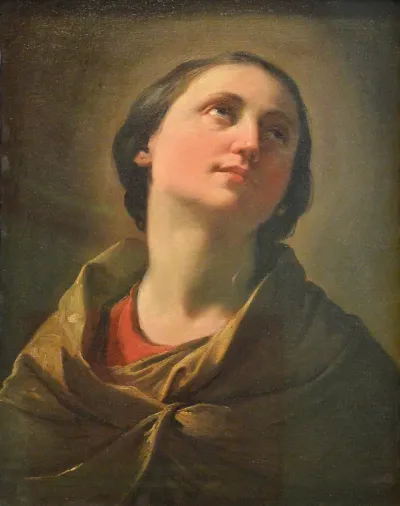 Study of a Young Woman, Head and Shoulders