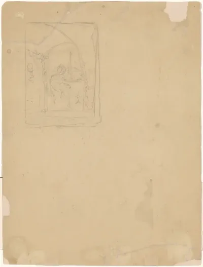 Study of an Interior [verso]