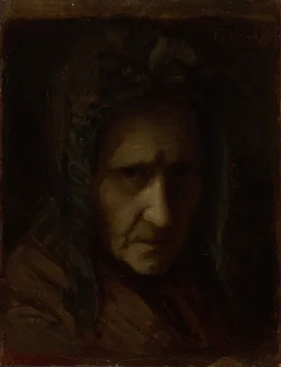 Study of an old woman