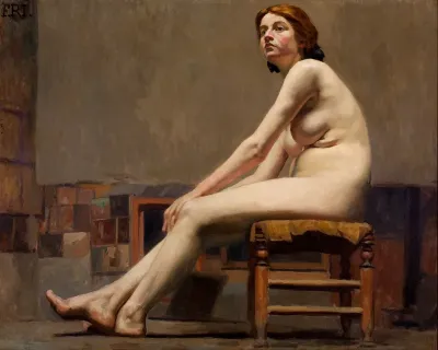 Study of Female Nude