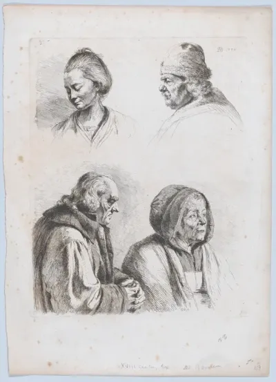 Study of Four Heads