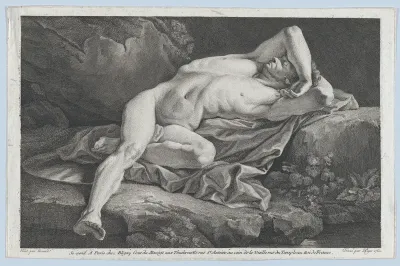 Study of Male Nude