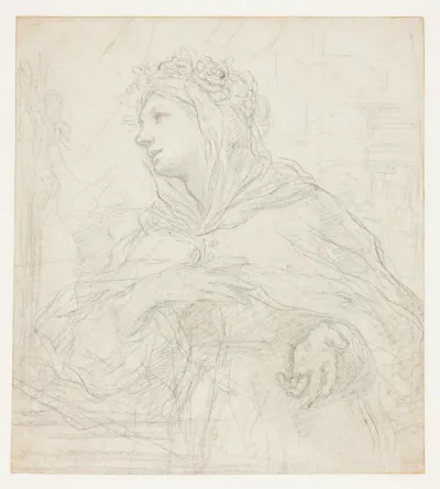 Study of Santa Rosalia of Palermo