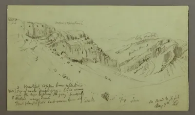 Study of Side of a Valley, May 4