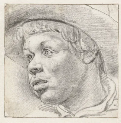 Study of the Head of a Boy, Facing Left